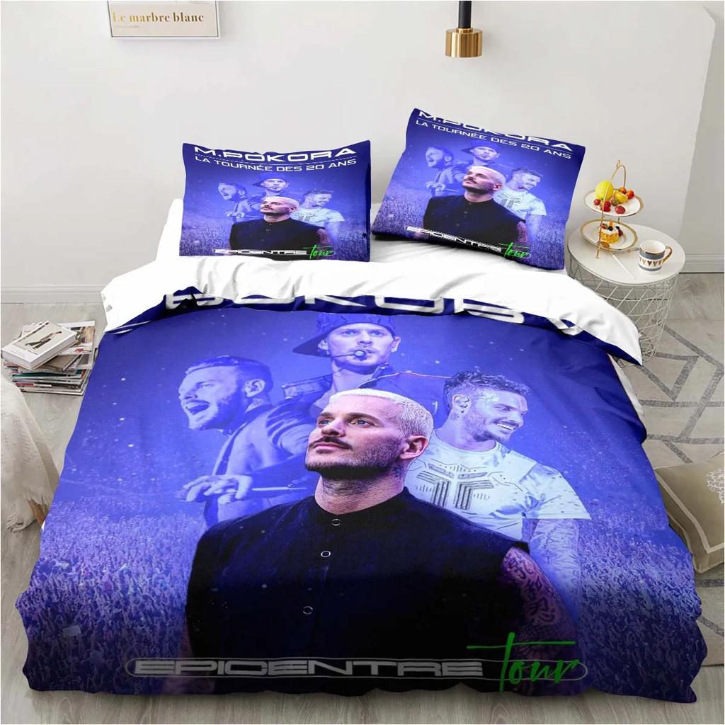 3D-печать Singer M. Постельный комплект Pokora Пододеяльник Одеяло Комплект для кровати Пододеяльник Наволочка, Размер Кинг Квин Твин Мальчики Девочки Взрослый