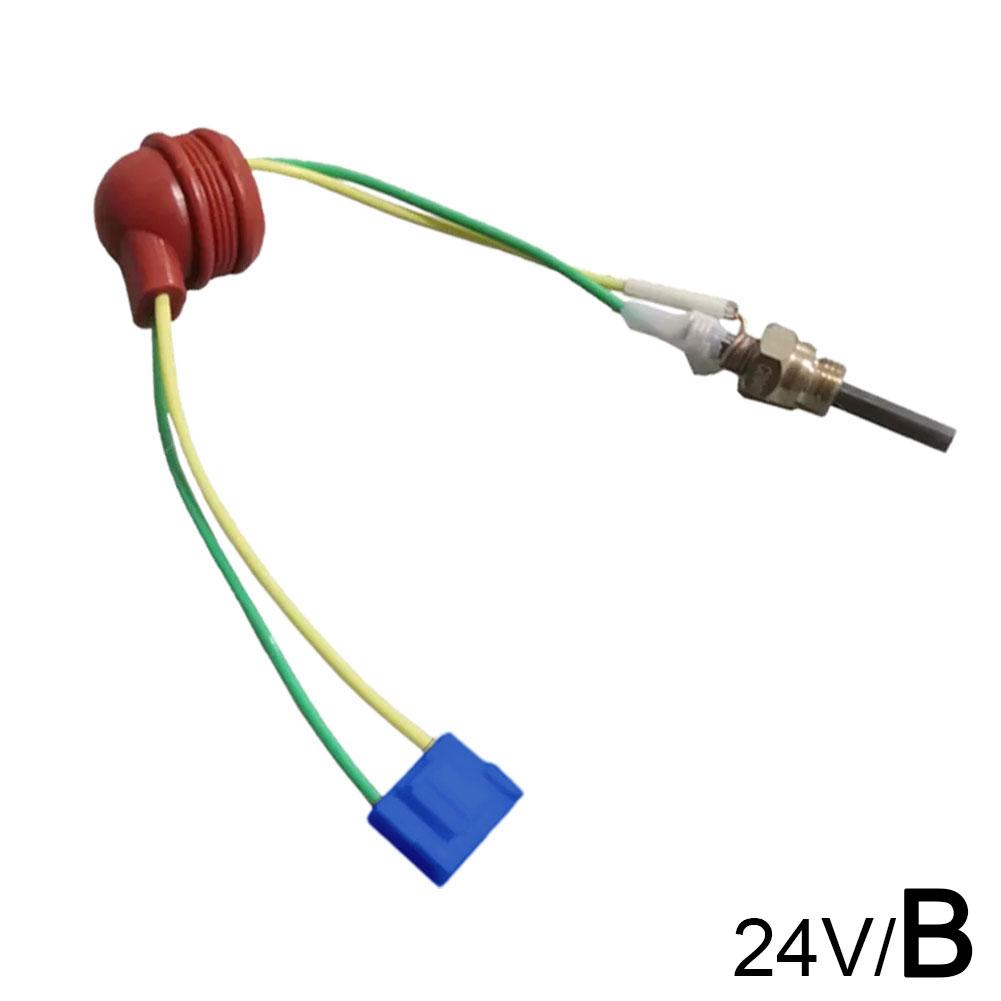 Керамическая свеча накаливания парковочный обогреватель 12 В нитрид кремния красный колпачок поршень воздушный нагреватель аксессуар штифт зажигания авто профессиональные детали