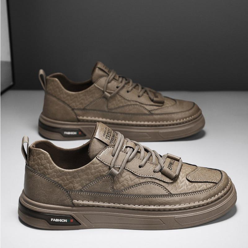 Low Cut Business Casual Shoes Autumn/Winter New Mens Leather Board Shoes Student Training Shoe Mans Sneakers Designer Shoes Men