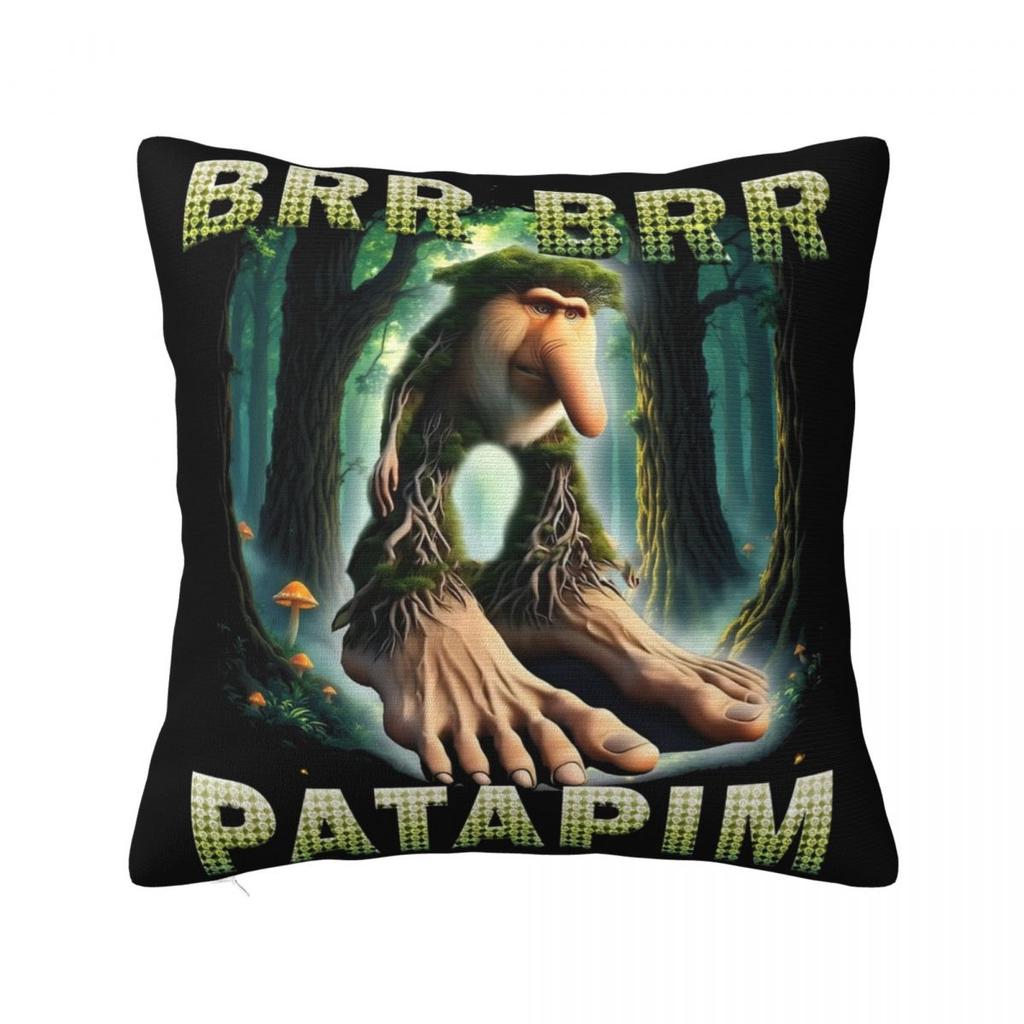 Bombardiro Crocodilo Tralalero Tralala Square Pillow Cases Italian Brainrot Cushion Covers Decorative Pillowcase for Home 18