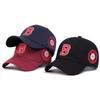 Unisex B Letter Embroidery Baseball Caps Spring Autumn Outdoor Adjustable Casual Hats Sunscreen Hat