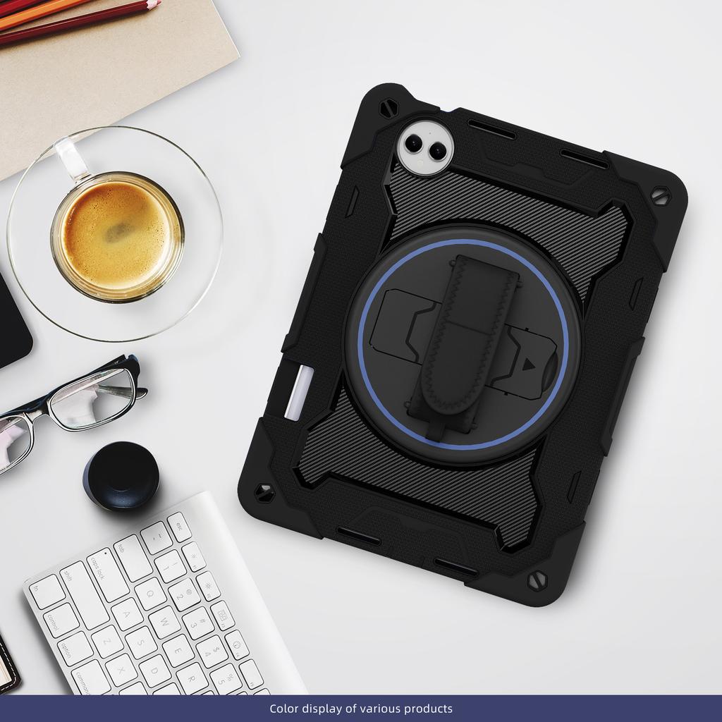 360 Rotating Rugged Case Universal For Huawei MatePad Pro 12.2 2025 2024 MRDI-W09 MRO-W00 W09 W10 AL10 Heavy Duty Stand Cover