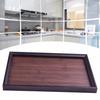 Wood Serving Tray Tableware Food Tray Rectangular Food Platter with Edge for Home Decor, Food, Vegetables, Fruit