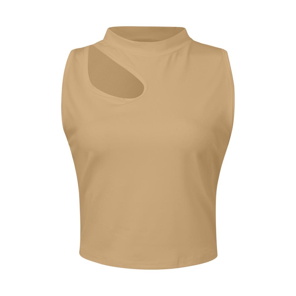 Women's Fashion Cocktail Hot Girl Tight High Waist Short Vest Top