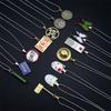 Клинок, рассекающий демонов, Периферийное украшение Ожерелье Новое Декоративное украшение Изысканное Милое Креативное Мультфильм Анимация Праздничный Подарок Дети Ins