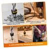 Adjustable Drill Stoper Collar Set 3-16mm Drill Stop Ring Bit Positioner  Woodwork Tools