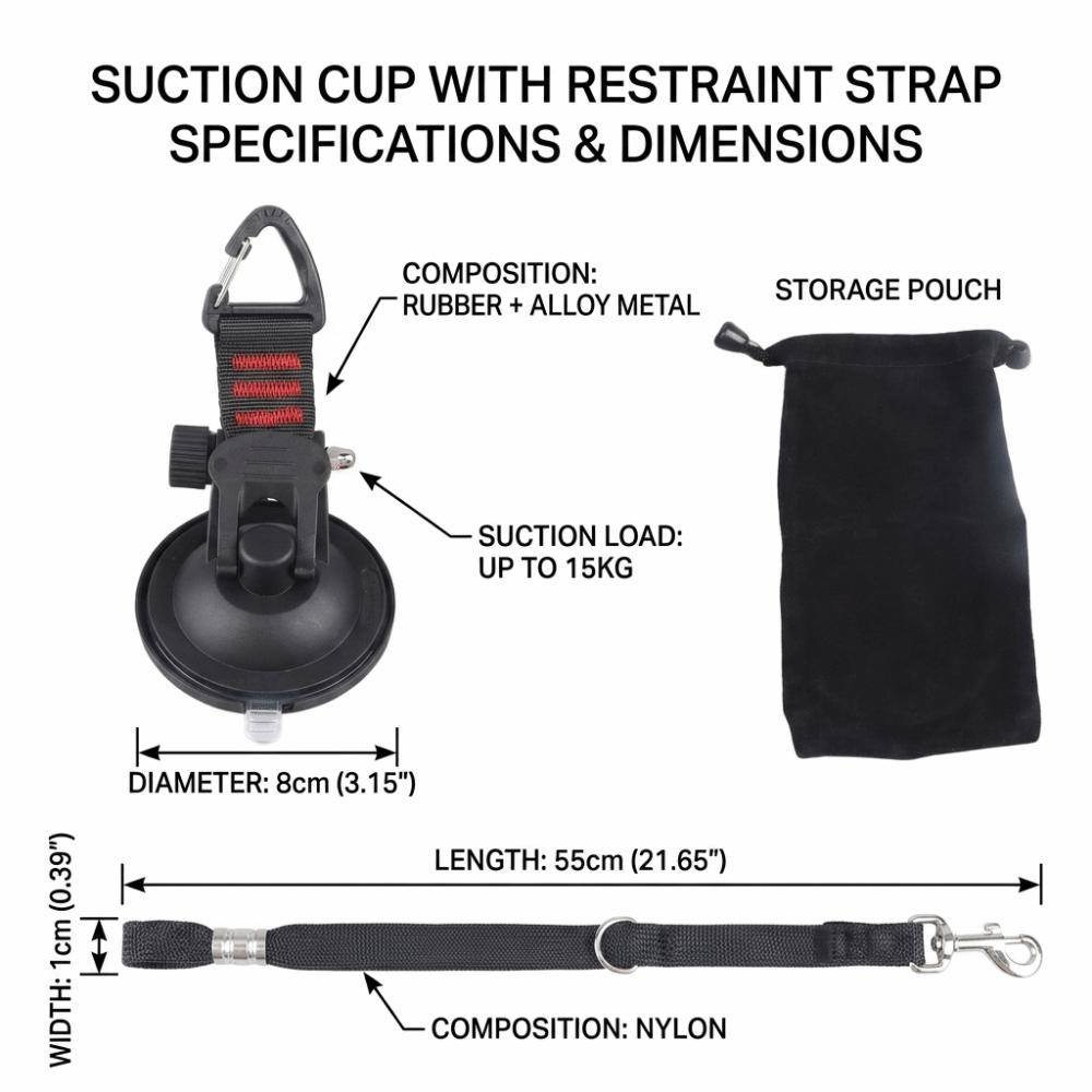 Adjustable Length Pet Grooming Loop Wearproof Webbing Table Hanging Strap Pet Bath Fixing