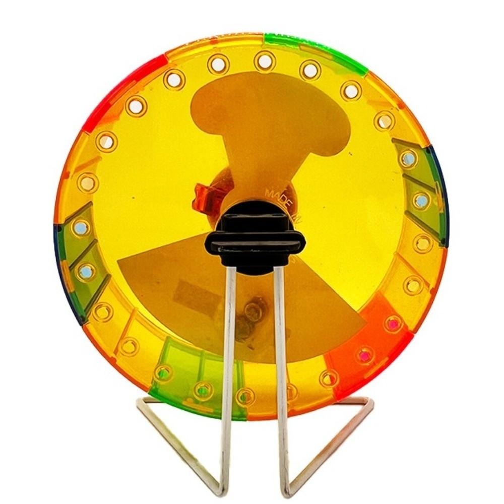 Super Silent Colorful Running Wheel Stable Base Pet Jogging Wheel Hamster Exercise
