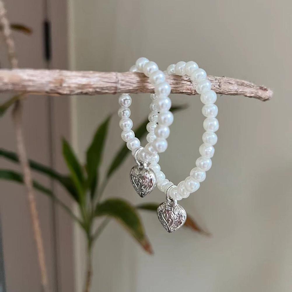 Мультяшная милая плюшевая кукла, ожерелье с подвеской в виде любви, жемчужная цепочка, изящное украшение, аксессуар для 13 см плюшевой куклы Master Dog