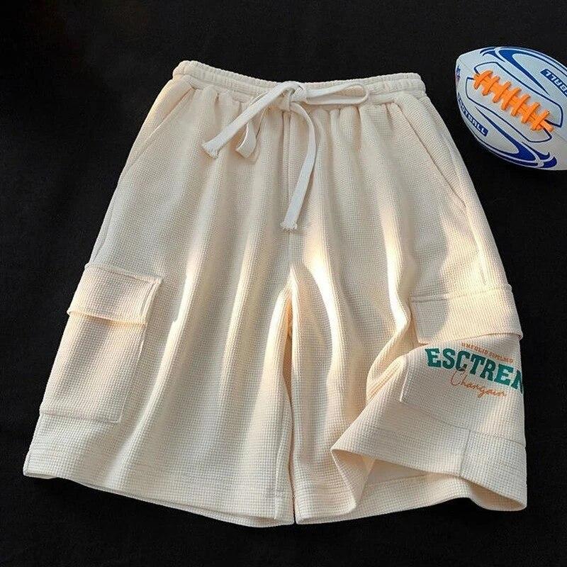 Sports Shorts Ladies Summer Large Size Loose Straight High Waist Slim Casual Wide Leg Five-point Pants Running Shorts for Women