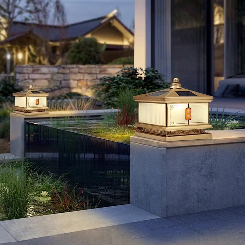 oeny Solar Pillar Light