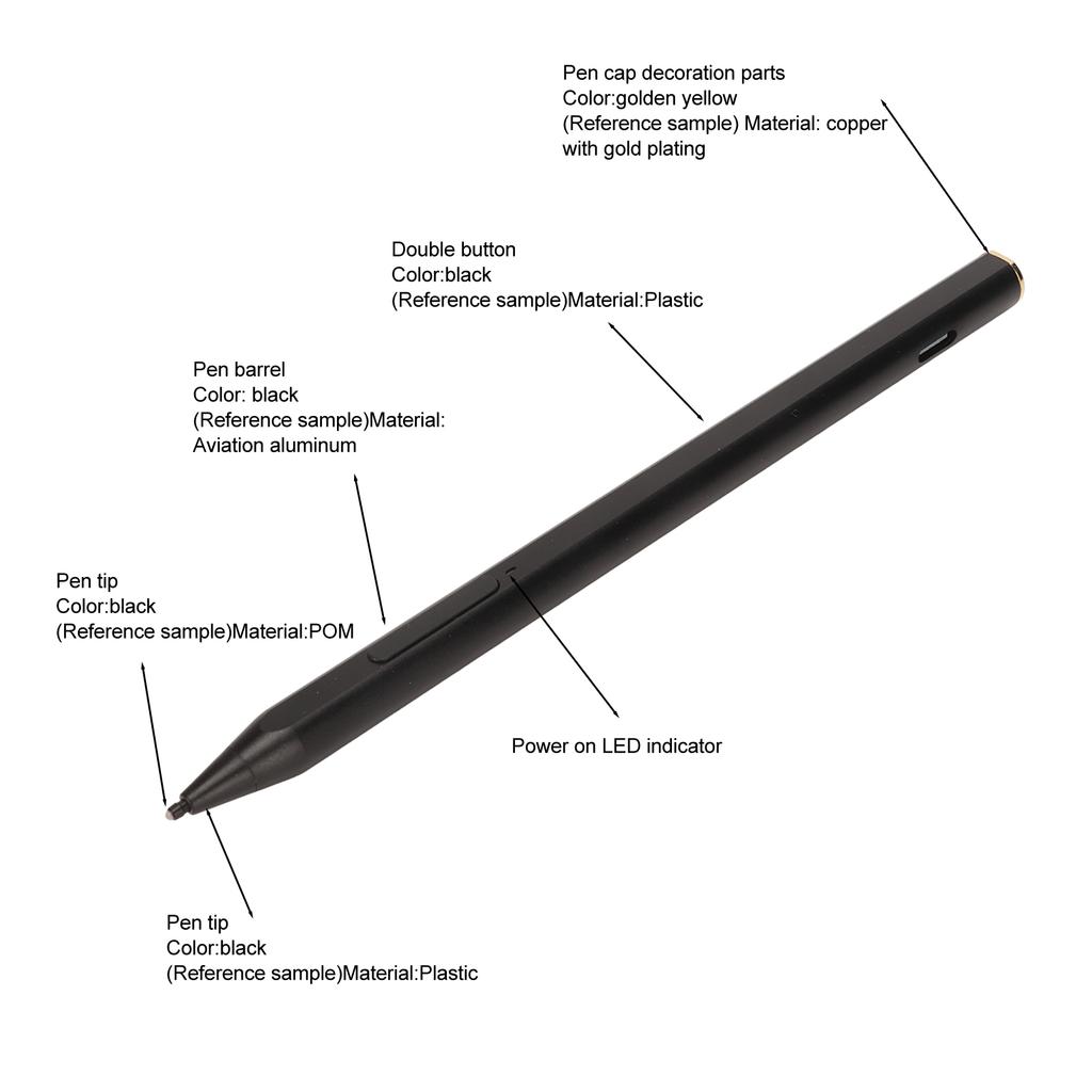 Pen Auto Shutdown 5V 200mA   Battery Life 4096 Pressure Sensitive Digital Touch Pen for   for