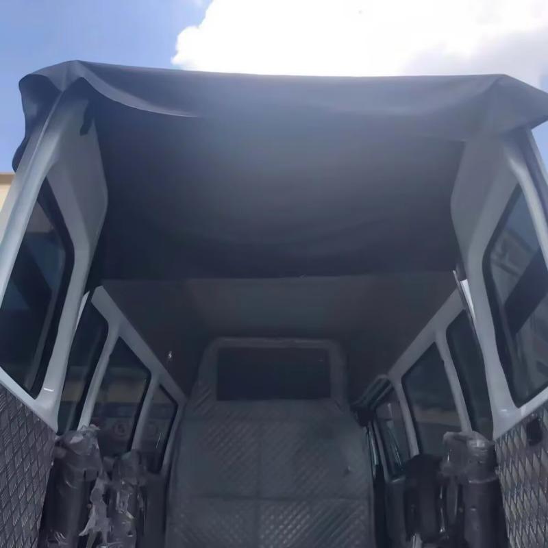 600D Чехол на тент задней двери амбара, черный, подходит для Ford Transit Custom 2013 и более лет, для VW T5 T6 Campervan, износостойкий, водонепроницаемый