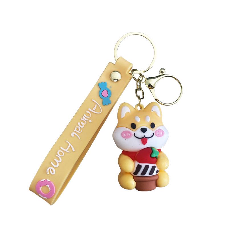 Shiba Inu Keychain Pendant - Party Gift & Claw Machine Doll Accessory
