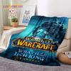 WOW, World of Warcraft  Demon Hunter, Lich King Game Flannel Blanket for Beds Bedroom Sofa Picnic,Throw Blanket Outdoor Leisure
