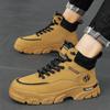 Fashion Motorcycle Boots for Men 2024 Winter British Fashion Work Short Boots Fashion Outdoor Mountaineering Sports Casual Shoes