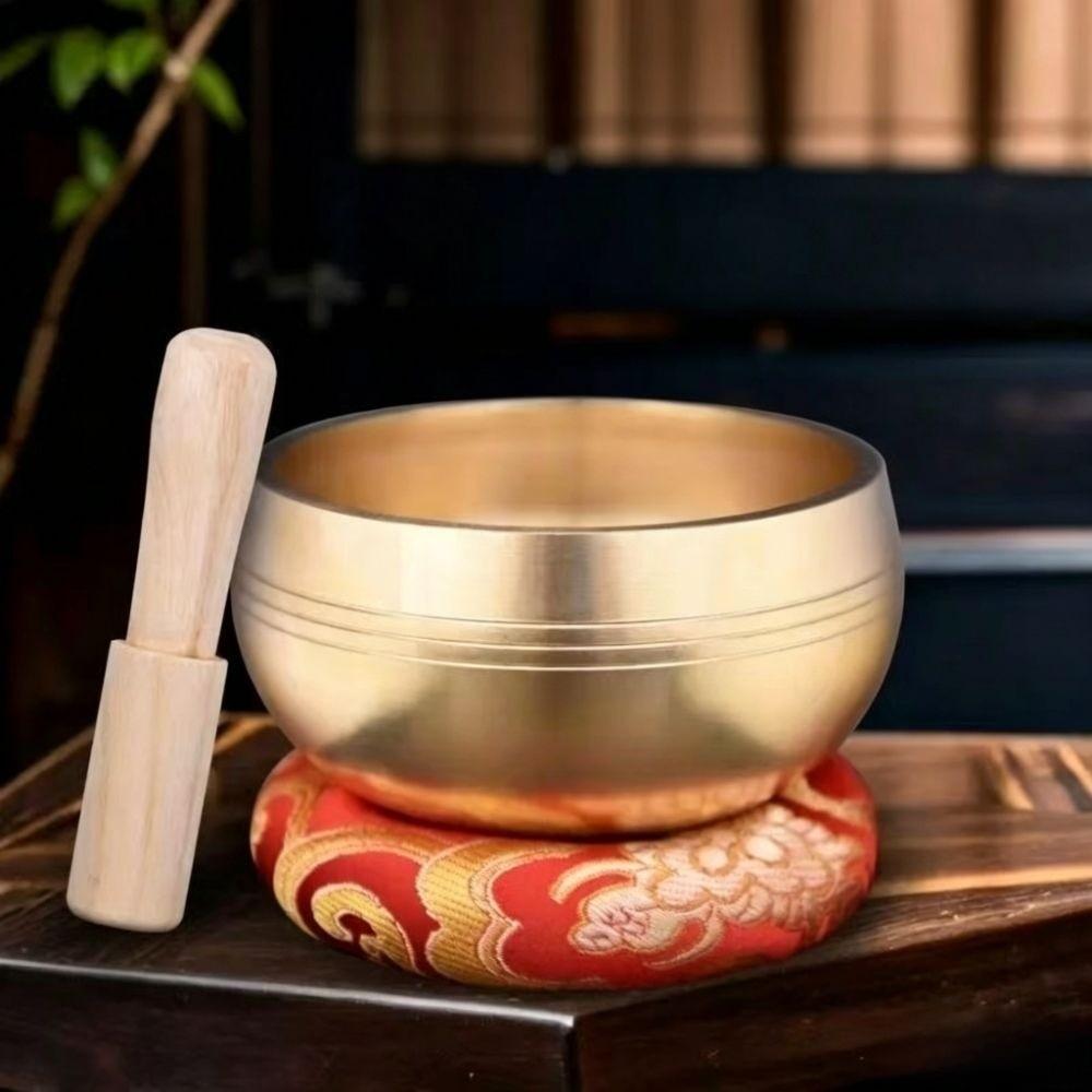 Portable Sound Bowl Stress Relief Tibetan Singing Bowl Unique Gift Mini Singing Bowl Sound Healing