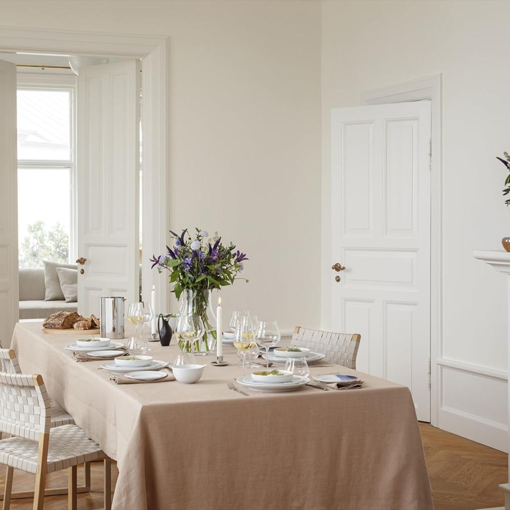 Georg Jensen SS24 Henningkoppel White Side Plate (10020328)