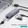 ShanZe USB-хаб Ethernet, сетевой адаптер RJ45 для ноутбуков