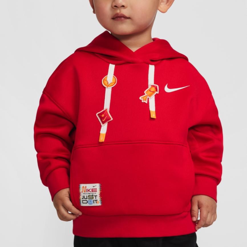 Nike Толстовка University Red для младенцев и малышей IH0983-657