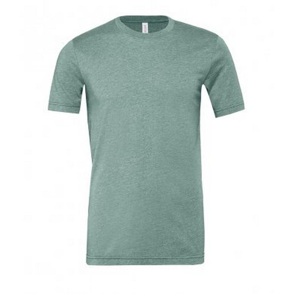 Bella + Canvas Футболка унисекс с короткими рукавами Хизер Cvc для взрослых