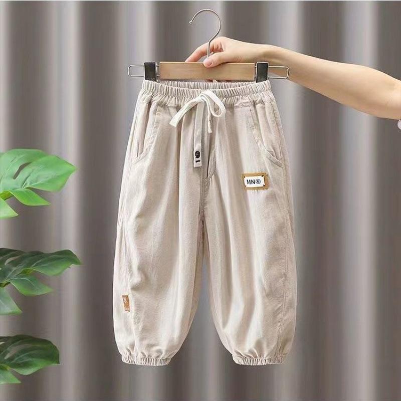 Boys' Pants Summer Thin Design Children's Sports Pants Summer Casual Pants Baby Loose Pants