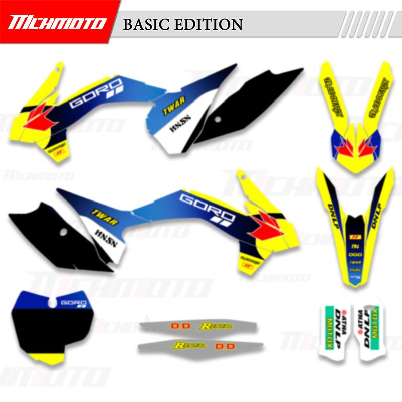 MCHMFG Для KTM SX SXF XC XCF 2013 2014 2015 EXC XCW 2014 2015 2016 Мотоциклетные Графические Наклейки Наборы Номер Имя