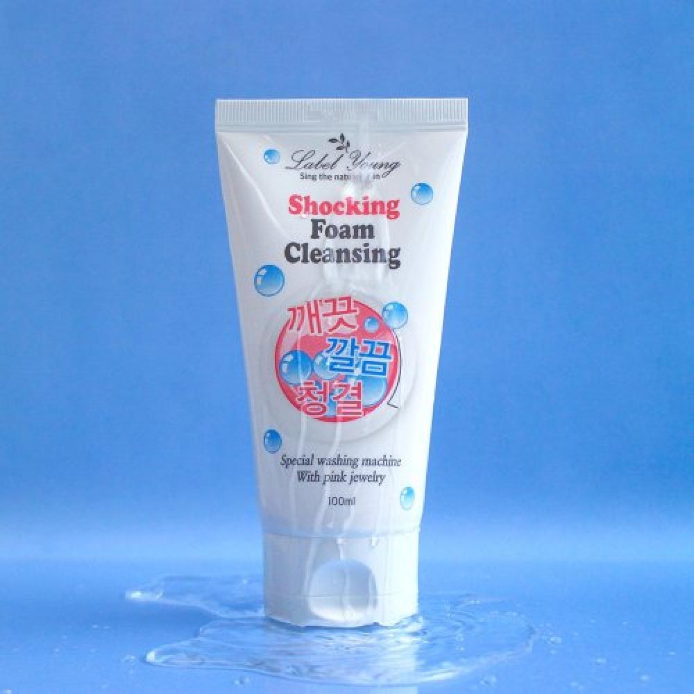 Этикетка Young Shock Foam Cleansing Original
