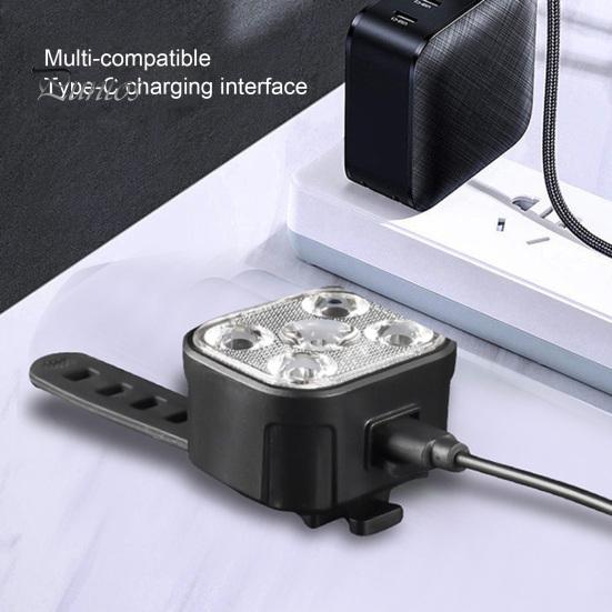 Ultra Bright Bike Light High Lumens Waterproof Rechargeable Non-Dazzling Simple Installation Bike Headlight Tail Light Set