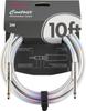 Fender Contour Instrument Cable Iridescent 10 футов Гитарный кабель Экранированный кабель (приблизительно. 3m)