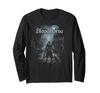 PlayStation Bloodborne Охотник Стоящий Жуткая Каменная Дорога Футболка с Длинным Рукавом