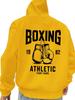 Boxing Athletic Fight Hard 1982 Vintage Boxing Gloves Graphic Hoodie Unisex Casual Pullover Hooded Sweatshirt