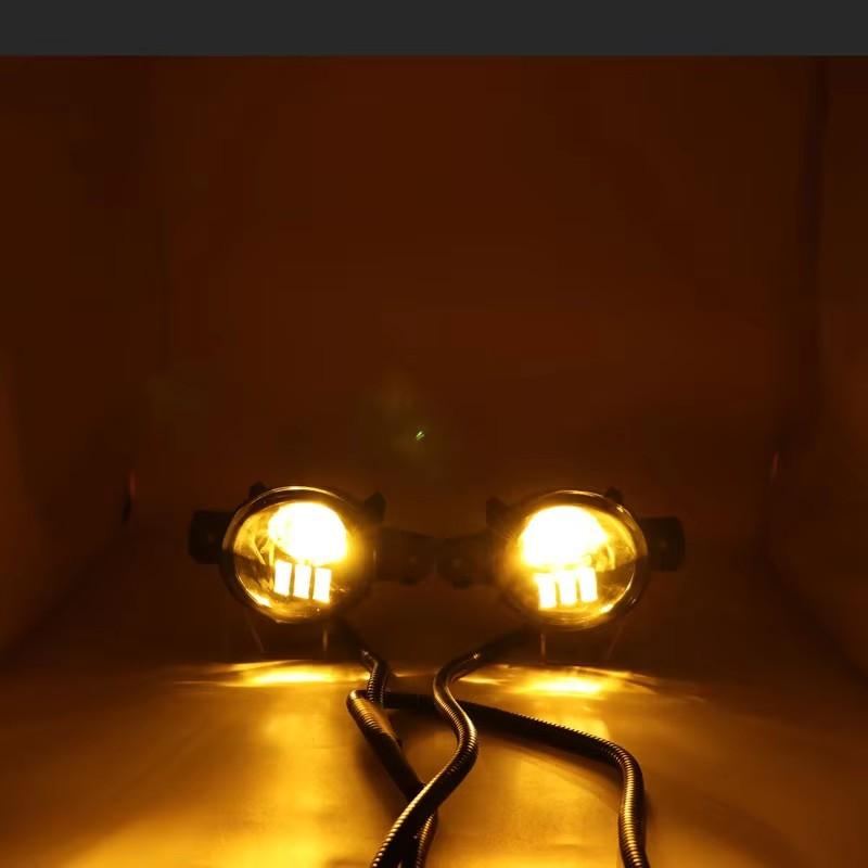 1 пара автомобильных передних противотуманных фар, дневные ходовые огни для Nissan Altima Teana 2019 2020 2021, светодиодные противотуманные фары H11 12V