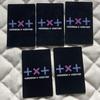 [USED] TXT FIGHT Chinese OR ESCAPE Bonus Trading Cards 2nd Edition 5 Cards