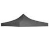 Reception Tent Roof - vidaXL - 3 X 3 M - 600D Oxford - UV Resistant - Anthracite