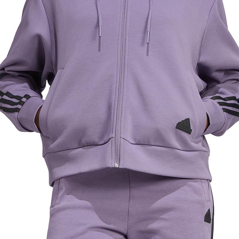 adidas Толстовка женская фиолетовая IL3050
