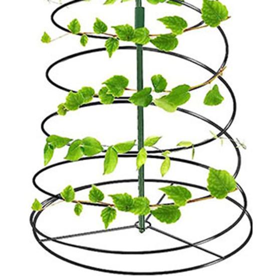 Стойка для поддержки растений Прочная металлическая решетка для зеленой фасоли Растягивающаяся прочная опора для растений для вьющихся лоз