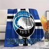 1PC Custom Name Atalanta BC Patterned Flannel Blanket Suitable For All Seasons for Home Decor Warmth and Comfort Gifts Holiday Present