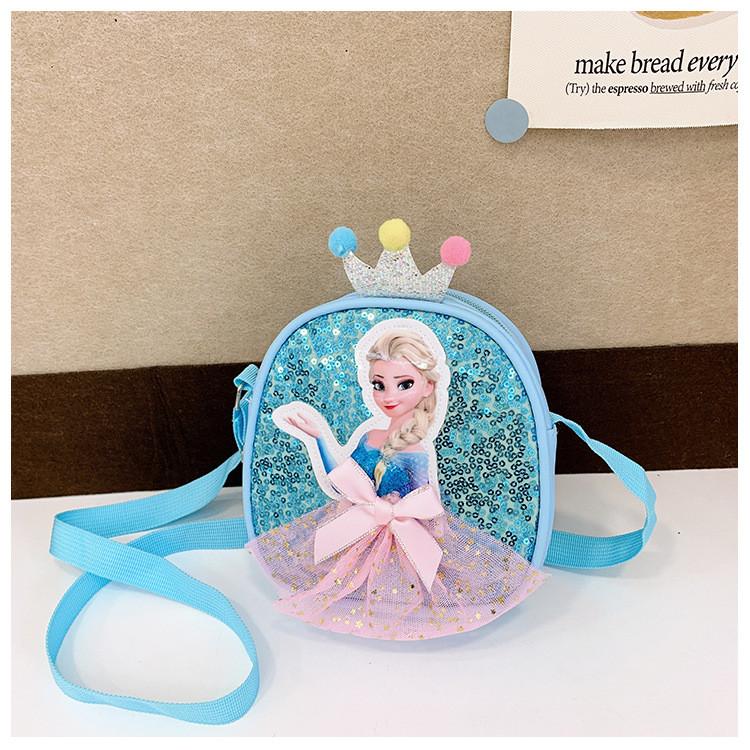 Charming Princess Style Nylon Crossbody Bag For Girls Perfect For Casual Use And Outdoor Adventures In Vibrant Colors
