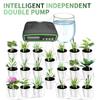 Automatic Double Pump Watering System Irrigation Kit with 30Day Programmable Water Timer for Indoor Garden Greenhouse Hydroponic