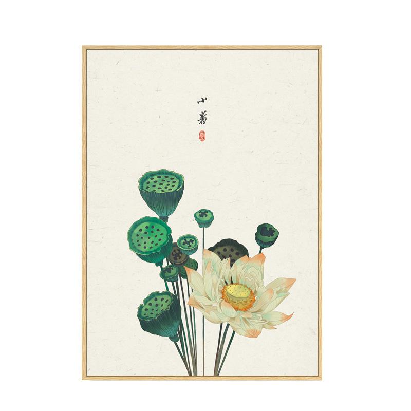 Китайская живопись на холсте для домашнего декора, 24 вида праздников, пейзажное настенное искусство, картины для гостиной, китайские постеры