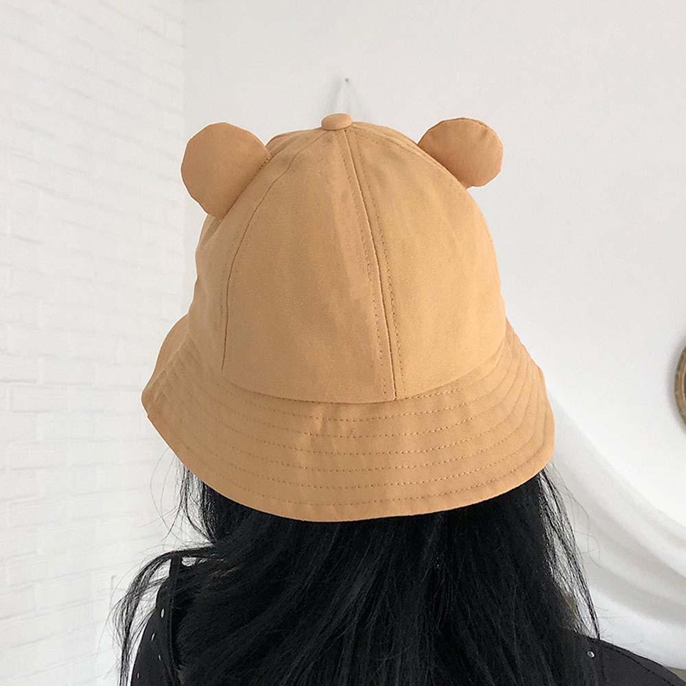 Cute Adjustable Cotton Embroidery Frog Women Fisherman's hat Visors Hat Bucket cap Sun Hat