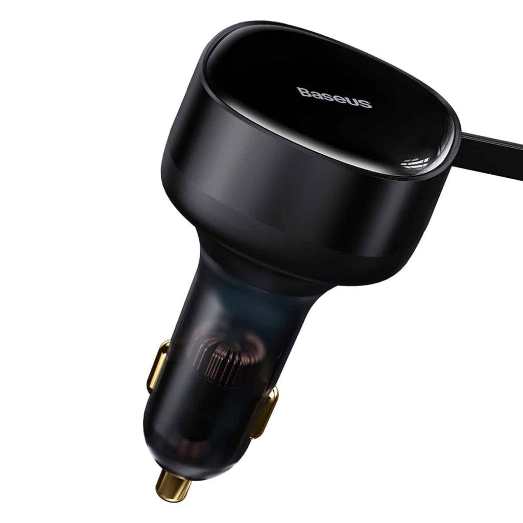 2in1 Car Charger 33W 2x USB-C Enjoyment Black