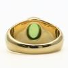 Used BVLGARI Ring EU#49.5 K18 yellow gold 8.5g Yellow Gold green jewelry