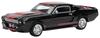POP RACE Shelby Mustang GT500 Модель с отделкой Dark Chrome PR640218 1/64