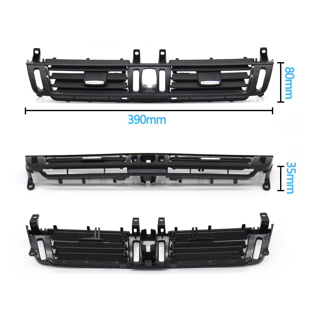 Car Center Dashboard Middle Air Conditioning Central AC Air Vent Outlet Panel Cover For BMW X5 X6 M F15 F16 F85 F86 64229253115 uhdx4