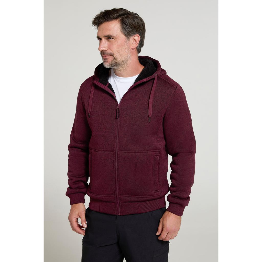 Mountain Warehouse Мужская толстовка Nevis II с искусственным мехом