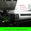 Automatic Car Retractable Sunshade Roller Blind for Windows and Home Curtains