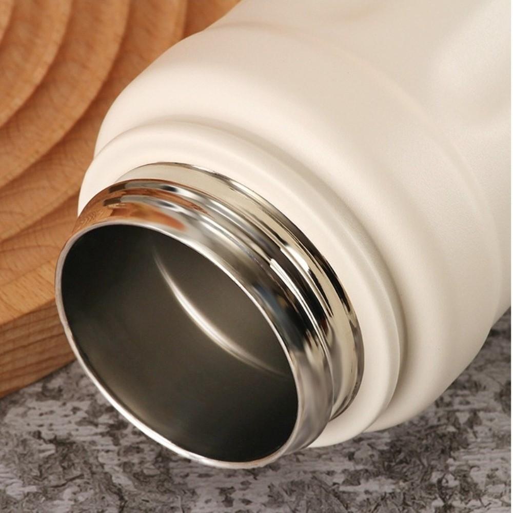 316 Stainless Steel Thermos Cup Large Capacity with Straw Insulated Water Bottle 800ml Portable Handle Sports Drinking Cup