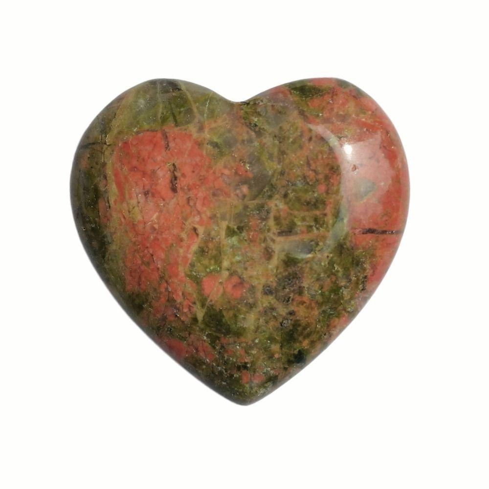Non-porous Natural Crystal Stones Natural Quartz Crystal Ornaments Heart-shaped Stone  Gift